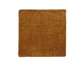 Tetouan chenille cushion cover brown plush soft pile