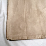Polyester Faux Suede Cushion Cover — Linen — Allure Home Collections