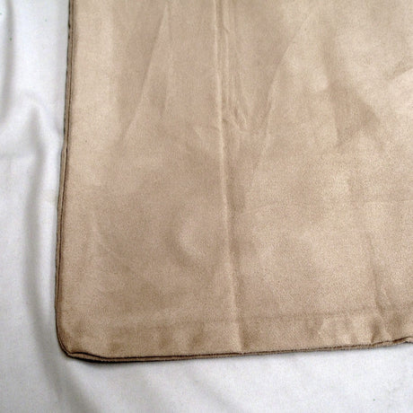 Polyester Faux Suede Cushion Cover — Linen — Allure Home Collections
