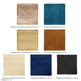Polyester Faux Suede Cushion Cover — Linen — Allure Home Collections