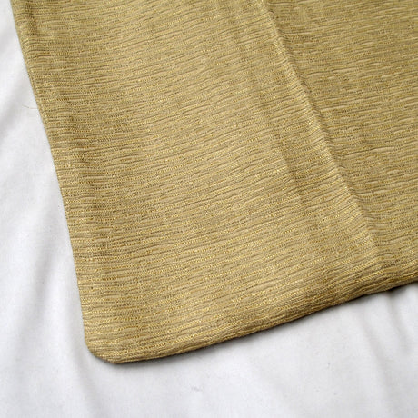 Polyester Cotton Texture Cushion Cover — Pale Gold — Allure Home Collections