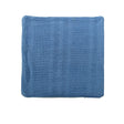Cotton Knitted Herringbone Cushion Cover — Blue 43 x 43cm — Allure Home Collections