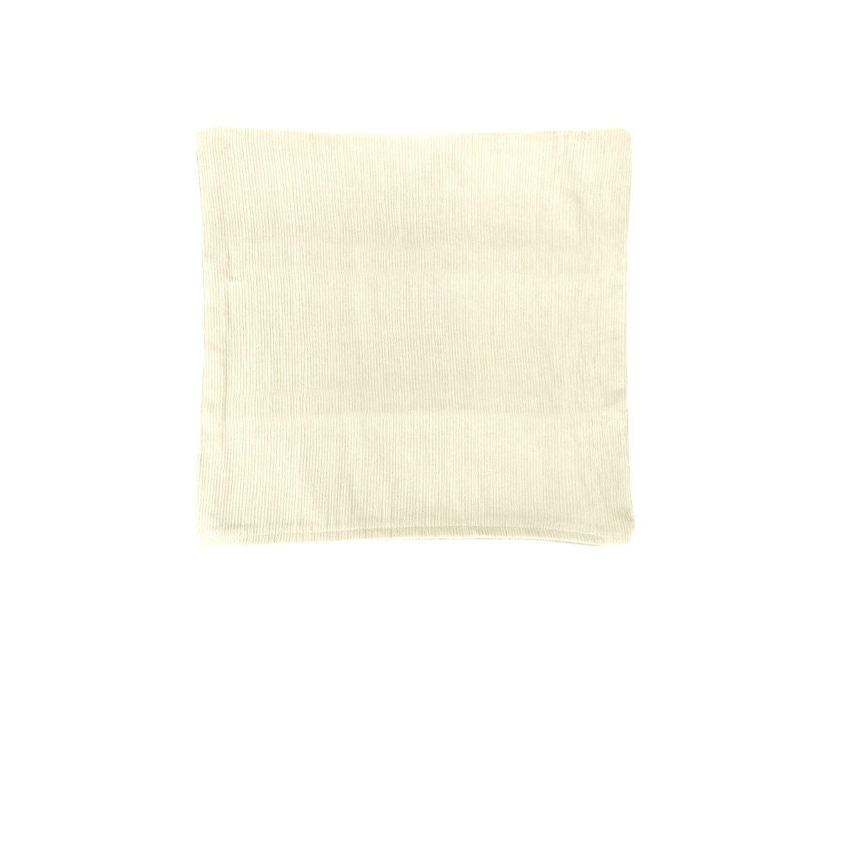 Mila Cotton Striped Cushion Cover — Cream and Burgundy 43 x 43cm — Allure Home Collections
