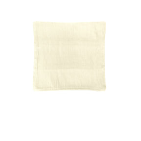 Ifrane cotton striped cushion cover cream and burgundy 43 x 43cm