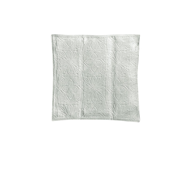 Tessa Embossed Floral Cushion Cover — Beige — Allure Home Collections