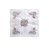 Victoriana Applique Embroidered Cushion Cover — White and Cream — Allure Home Collections