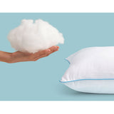 Mediflow Elite Water Pillow — Fibre Fill, 50x70cm, Adjustable Neck Support — Allure Home Collections