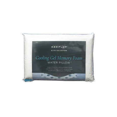 Mediflow Elite Cooling Gel Memory Foam Water Pillow — 44x66cm, Clinically Validated — Allure Home Collections