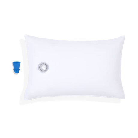 Mediflow Travel Waterbase Fibre Pillow — 33x53cm, Adjustable, Neck Support On-The-Go — Allure Home Collections