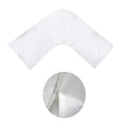 Stain Resistant Extra Large V Boomerang Pillow Protector — Allure Home Collections