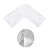 Stain Resistant Extra Large V Boomerang Pillow Protector — Allure Home Collections