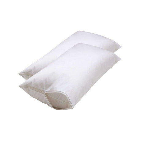 Stain Resistant King Size Pillow Protectors — Set of 2 — Allure Home Collections