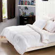 Amberley 300GSM pure cotton summer quilt in white