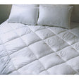 Llangrannog Air Soft fitted mattress underlay king single on a bed