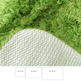Sleim Set of 3 Bath Mat Set Plush Absorbent Non-Slip Bathroom Rugs for Home