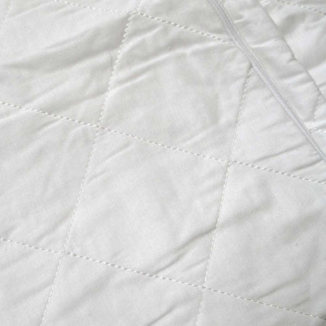 Artex Cotton Standard Pillow Protectors — Pair, 48x74cm, Lightly Quilted — Allure Home Collections