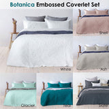 Cherington Coverlet Set, Queen King, Glacier