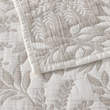 Painswick Foliage Jacquard Bedspread 3pcs, Super King