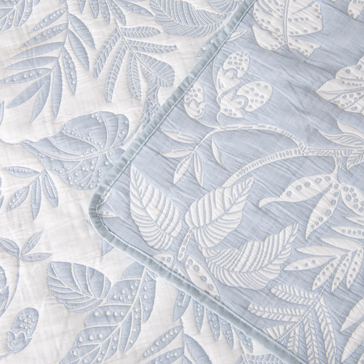 Bibury Botanical Jacquard Bedspread 3pcs