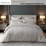 Broadway Geometric Jacquard Comforter 6pcs, Queen King