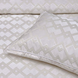 Broadway Geometric Jacquard Comforter 6pcs, Super King