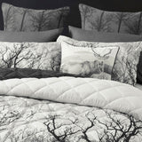 Notgrove Printed Coverlet Set, Queen King, Black