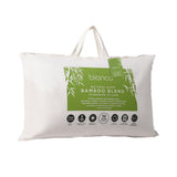 Bianca Natural Sleep Bamboo Blend Medium Profile Pillow — Cotton Japara Cover — Allure Home Collections