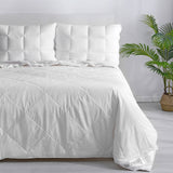Batsford white bamboo summer quilt Single