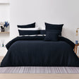 Bianca Burleigh Ink Jacquard Quilt Cover Set — Allure Home Collections