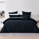 Bianca Burleigh Ink Jacquard Quilt Cover Set — Allure Home Collections