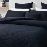 Bianca Burleigh Ink Jacquard Quilt Cover Set — Allure Home Collections