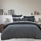 Bianca Hallston Pre-Washed Cotton Jacquard Quilt Cover Set — Allure Home Collections