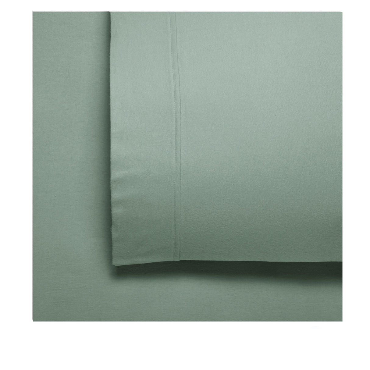 Bianca Fletcher 170GSM Flannelette Cotton Sheet Set in Sage
