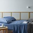 Bianca Natural Sleep Recycled Cotton and Bamboo Sheet Set - Eco-Friendly Bedding