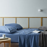 Bianca Natural Sleep Recycled Cotton and Bamboo Sheet Set - Eco-Friendly Bedding