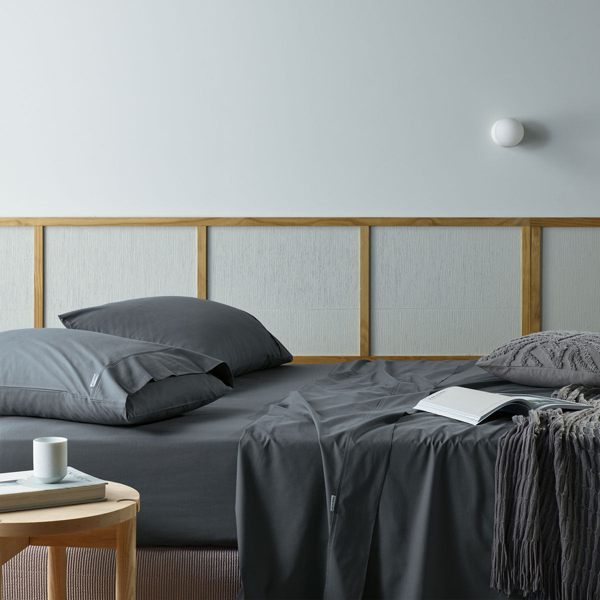 Bianca Natural Sleep Recycled Cotton and Bamboo Sheet Set Eco-Friendly Bedding Range