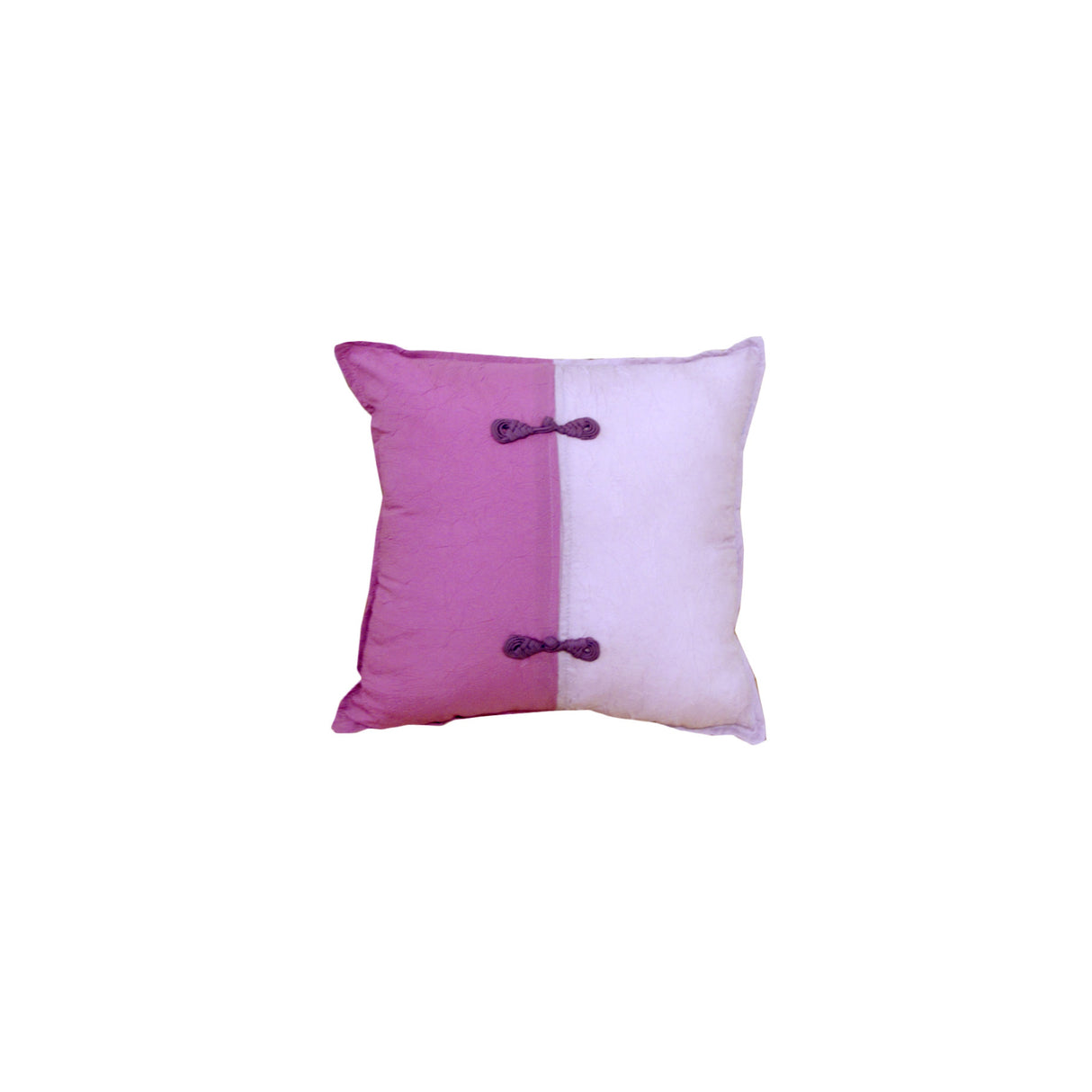 Phase 2 Scrunchie Orchid Cushion Cover — Oriental Applique — Allure Home Collections