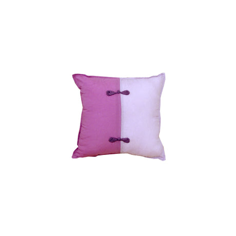 Phase 2 Scrunchie Orchid Cushion Cover — Oriental Applique — Allure Home Collections