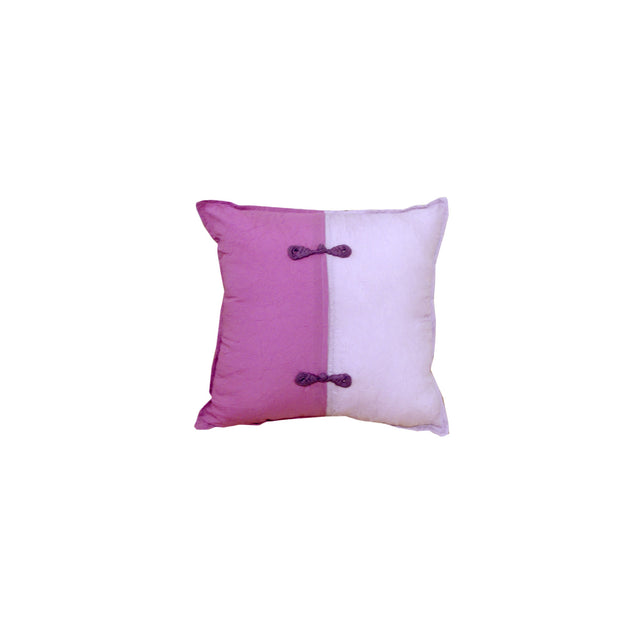Phase 2 Scrunchie Orchid Cushion Cover — Oriental Applique — Allure Home Collections