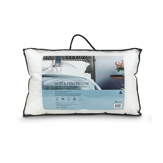 Easyrest Cloud Support High and Firm Pillow — 66x41x15cm, Side and Back Sleepers — Allure Home Collections