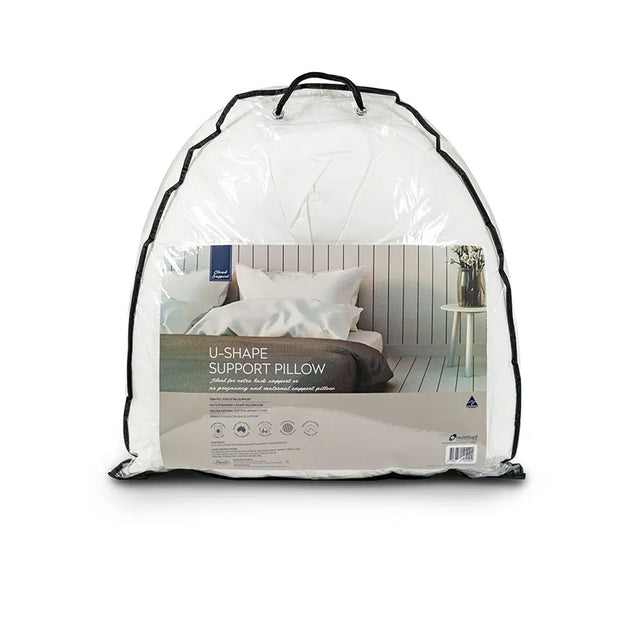 Easyrest Cloud Support U-Shape Support Pillow — TV, Reading, and Back Support — Allure Home Collections