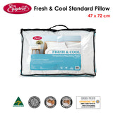 Easyrest Fresh and Cool Standard Pillow — 47x72cm, Phase Change Technology, Australian Made — Allure Home Collections