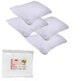 Easyrest Stain Resistant Standard Pillow Protectors — 4-Pack — Allure Home Collections