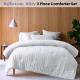 Tirley Reflections Comforter Set, White King