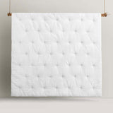 Woodmancote 3pcs Waffle Comforter Set, King, White