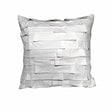 Accessorize Pleats White Filled Cushion — 45 x 45cm Square — Allure Home Collections