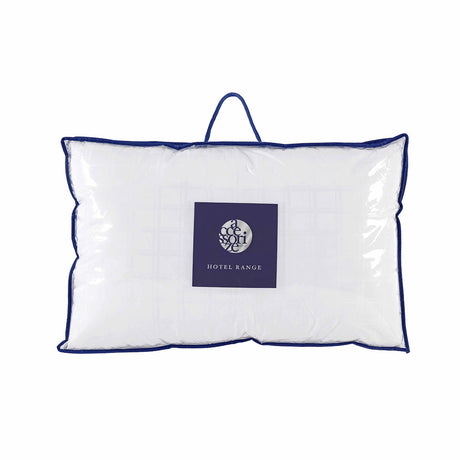 Accessorize Deluxe Hotel Firm Standard Pillow — 45x70cm, High-Quality Cotton — Allure Home Collections