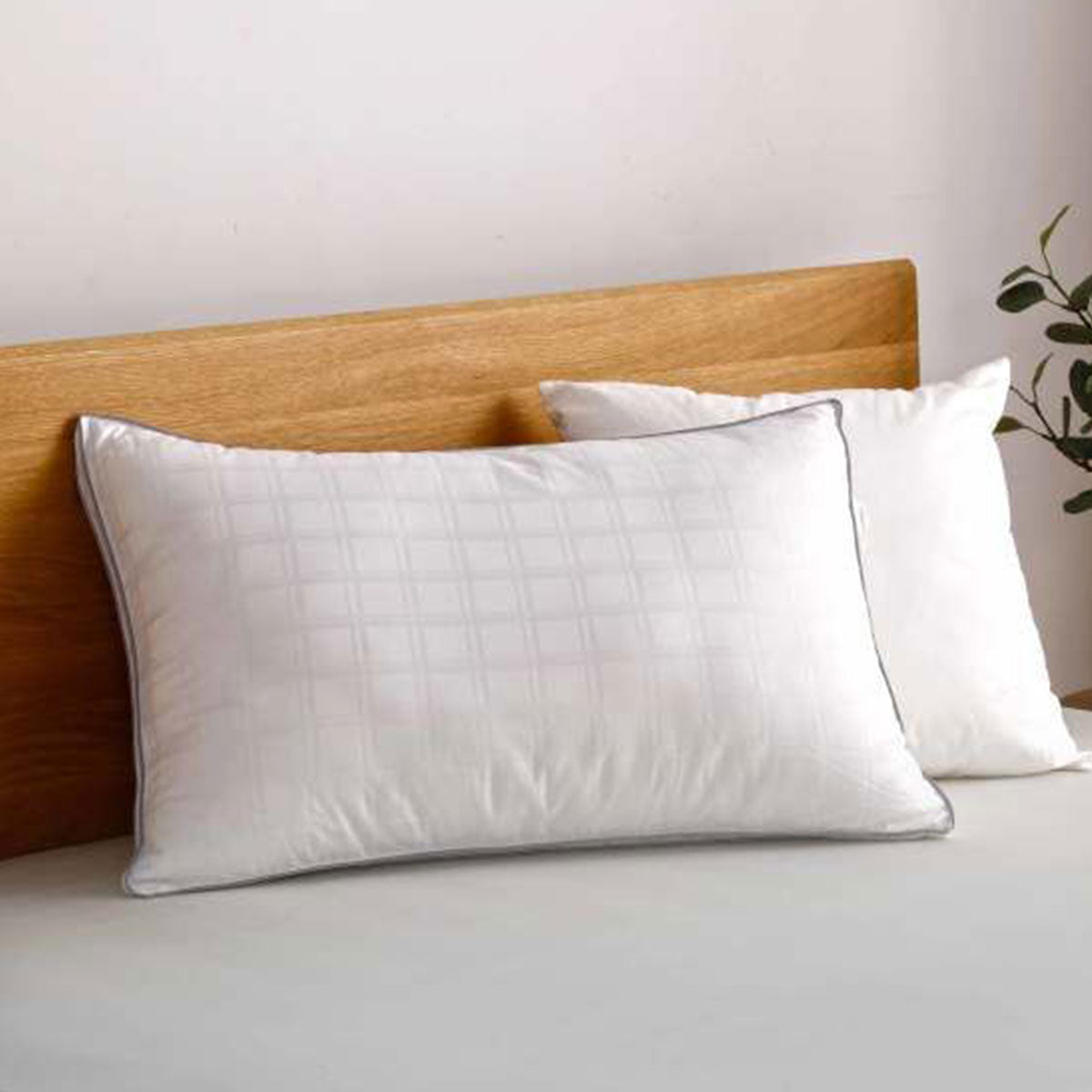Accessorize Deluxe Hotel Soft Standard Pillow — 45x70cm, High-Quality Cotton — Allure Home Collections
