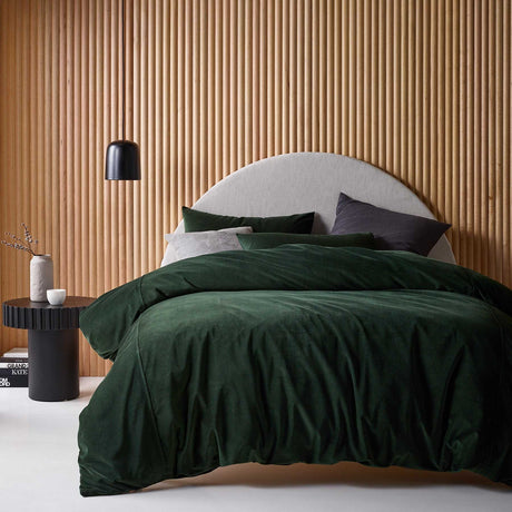 Vintage Design Homewares Cotton Velvet Quilt Cover Set — Allure Home Collections
