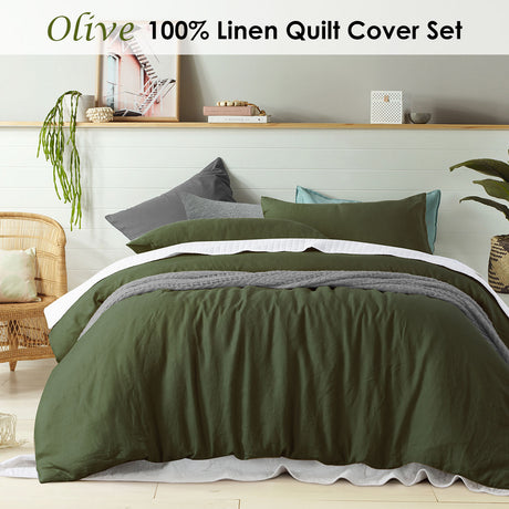 100% Linen Quilt Cover Set by Allure Home Collections — Allure Home Collections
